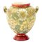 Emaillierte Vase aus Steingut von Doulton Lambeth, 19. Jh. 1