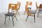 Mid-Century Dining Chairs by Carlo Ratti, Set of 6, Image 2