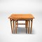 Vintage Danish Nesting Tables in Wood by Kai Kristiansen, 1960s, Set of 3 4