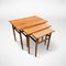 Tables Gigognes Vintage en Bois par Kai Kristiansen, Danemark, 1960s, Set de 3 5