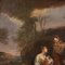 Artista italiano, Paesaggio con scena di famiglia, 1760, Olio su tela, Immagine 11