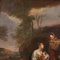 Italian Artist, Landscape with Family Scene, 1760, Oil on Canvas 11