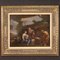Artista italiano, Paesaggio con scena di famiglia, 1760, Olio su tela, Immagine 1