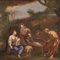 Italian Artist, Landscape with Family Scene, 1760, Oil on Canvas 2