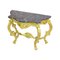 Louis XV Style Console Table in Giltwood, Image 3