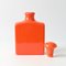 Italian Orange Ceramic Decanter from Baldelli, 1960s 6