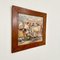 French Artist, Expressionist Scene, Oil Painting, 1941, Framed, Image 5