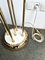 Mid-Century Italian Modern Brass & Reed Floor Lamp attributed to Mazzega, 1970s 2