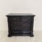 Antique Black Chest of Drawers, 1880 1