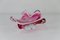 Vintage Pink Art Glass Bowl by Josef Hospodka, 1960s 1