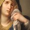 Artiste Italien, Vierge des Douleurs, 1770, Huile sur Toile, Encadrée 10