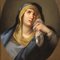 Artiste Italien, Vierge des Douleurs, 1770, Huile sur Toile, Encadrée 2