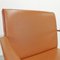 Cognaq Vintage Ledersessel mit Armlehnen von Knoll Inc. / Knoll International, 1980er 14