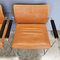 Jano Chairs in Cognac Leather with Wooden Armrests by Kazuhide Takahama for Studio Simon, 1970s, Set of 4 9