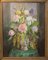 Augusta Thejll Clemmensen, Blumenstrauß in einer Vase, 1930, Öl auf Leinwand, Gerahmt 1