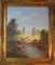 Hans Bogojevic, Lakeside Picnic, años 60, óleo sobre lienzo, enmarcado, Imagen 1