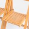 Trieste Folding Chairs attributed to Aldo Jacover for Bazzani, Italy, 1970s, Set of 6, Image 15