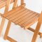 Trieste Folding Chairs attributed to Aldo Jacover for Bazzani, Italy, 1970s, Set of 6, Image 19