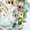 Cesta con flores grande de porcelana de Meissen, Alemania, década de 1800, Imagen 9