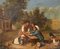 French Artist, Children's Games, 19th Century, Oil on Canvas 1