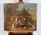 French Artist, Children's Games, 19th Century, Oil on Canvas 15