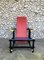 Vintage Red and Blue Armchair by Gerrit Thomas Rietveld, 1970s, Image 2