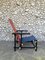 Vintage Red and Blue Armchair by Gerrit Thomas Rietveld, 1970s, Image 3