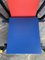 Vintage Red and Blue Armchair by Gerrit Thomas Rietveld, 1970s, Image 14