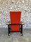 Vintage Red and Blue Armchair by Gerrit Thomas Rietveld, 1970s, Image 4