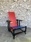 Vintage Sessel in Rot & Blau von Gerrit Thomas Rietveld, 1970er 17