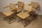 Vintage Chairs in Cannage, 1980s, Set of 4 26