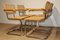 Vintage Chairs in Cannage, 1980s, Set of 4, Image 21