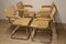 Vintage Chairs in Cannage, 1980s, Set of 4 20