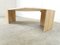 Vintage Travertine Coffee Table, 1970s, Image 2