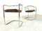 Vintage Chrome Cantilever Dining Chairs, 1970s, Set of 4, Image 7