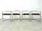 Vintage Chrome Cantilever Dining Chairs, 1970s, Set of 4 1