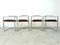 Vintage Chrome Cantilever Dining Chairs, 1970s, Set of 4, Image 1