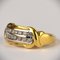 18k Gold Ring with Diamonds 8