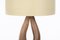 Vintage Lamp in Brown Ceramic, 1950, Image 6