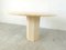 Italian Round Travertine Dining Table, 1970s, Image 9