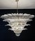 Palmette Chandelier in Clear Glass, 1990s 19