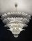 Palmette Chandelier in Clear Glass, 1990s 9