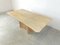 Vintage Travertine Dining Table, 1970s 4