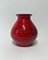 Rote Vintage Keramikvase 6