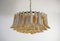 Large Murano Glass Chandelier in Murano Glass and Nickel Plated Metal, 1990s 1