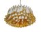 Large Murano Glass Chandelier in Murano Glass and Nickel Plated Metal, 1990s 17