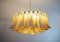 Large Murano Glass Chandelier in Murano Glass and Nickel Plated Metal, 1990s, Image 4