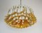 Large Murano Glass Chandelier in Murano Glass and Nickel Plated Metal, 1990s, Image 2