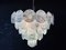 Space Age Murano Chandelier with 57 Blue Albaster Iridescent Glasses, 1990s, Image 12