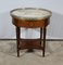 End of 19th Century Louis XVI Mahogany Bottle Table, Image 1